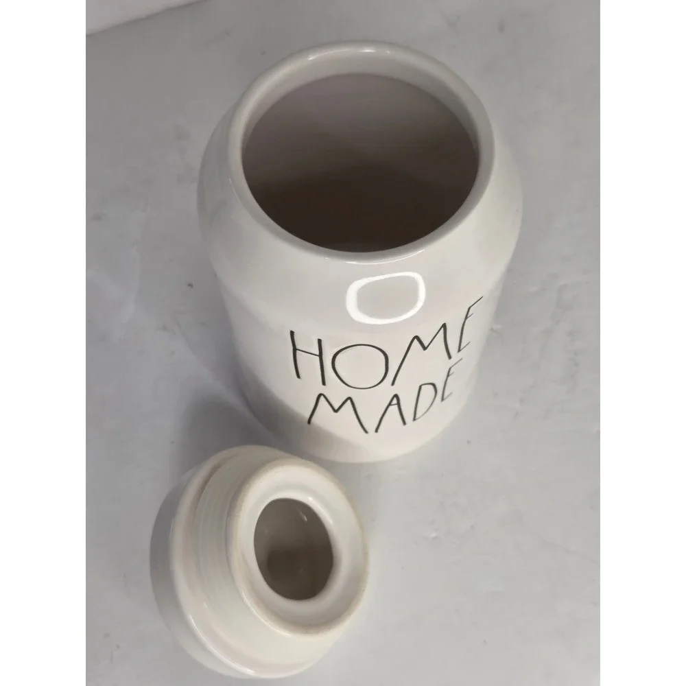 Rae Dunn White Homemade Canister Farmhouse Kitchen Decor‎